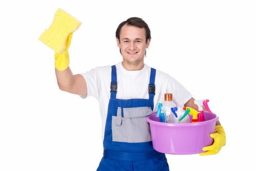 Domestic cleaning in a family home in Kingston with attention to detail
