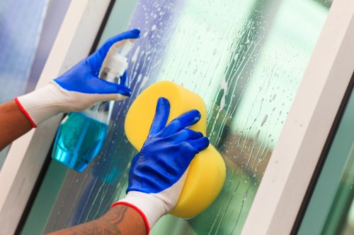 Local office cleaning tasks in a Kingston commercial building