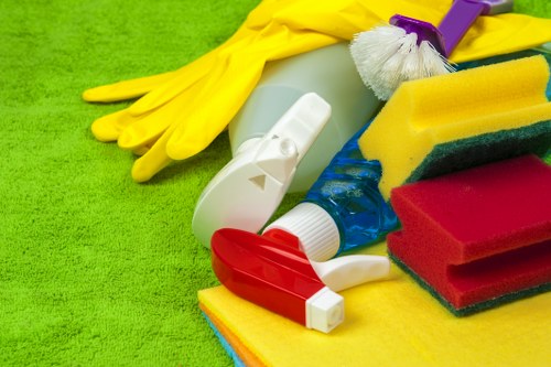 Professional home cleaning visit in Kingston with household surfaces