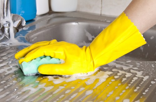 Local carpet cleaning equipment in a Kingston property
