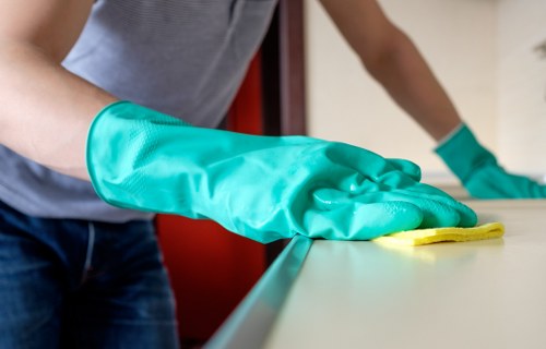 Freshly cleaned Kingston façade on a mixed-use property