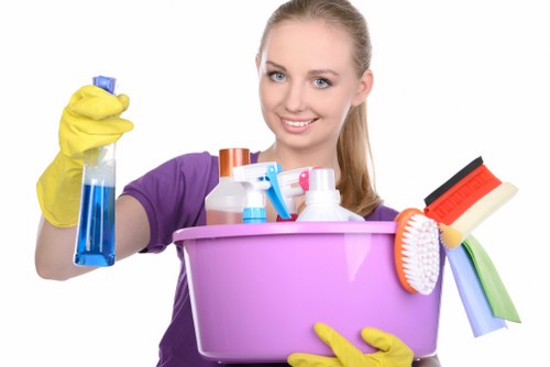 Professional cleaning of a renovated flat in Kingston after building work