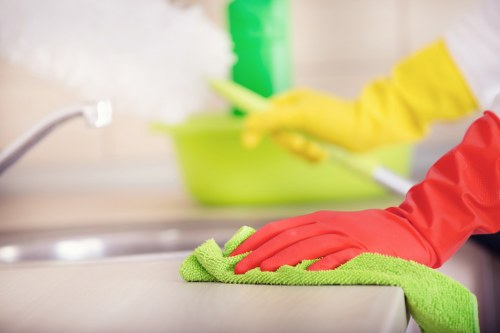 Professional domestic cleaning for a Kingston property interior